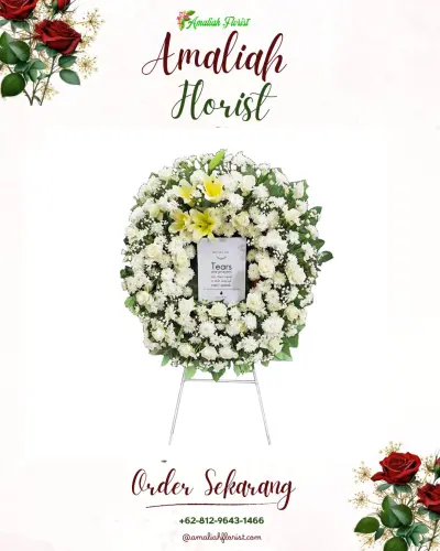 Krans Bunga Duka Cita di Widuri